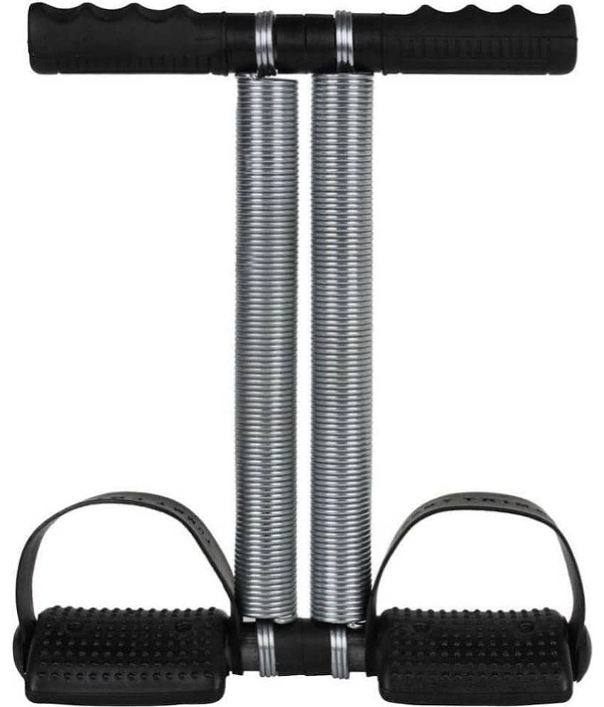 Tummy Trimmer Sports Double Spring Abdominal Exerciser - Black