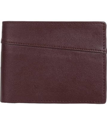 SUNSHOPPING Brown Faux Leather Men's Regular Wallet ( Pack of 1 )