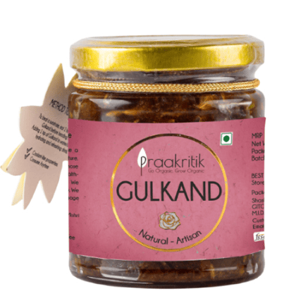 Praakritik Natural Mishri Artisan Gulkand 250G
