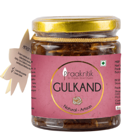 Praakritik Natural Mishri Artisan Gulkand 250G