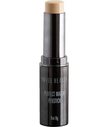Swiss Beauty Perfect Match Penstick Concealer (Medium Deep), 8gm