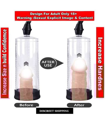 PENIS VACCUM MANUAL POWER PUMP - MALE ENHANCEMENT ENLARGER PUMP FOR MEN