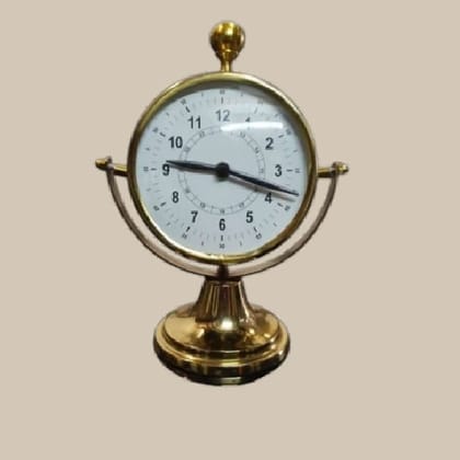 Brass Vintage Table Clock CBVTC1