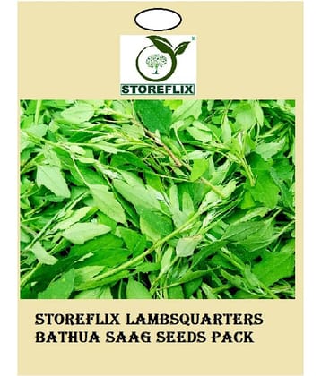 lambsquarters bathua saag 50 seeds pack with user manual for home kitchen gradening use