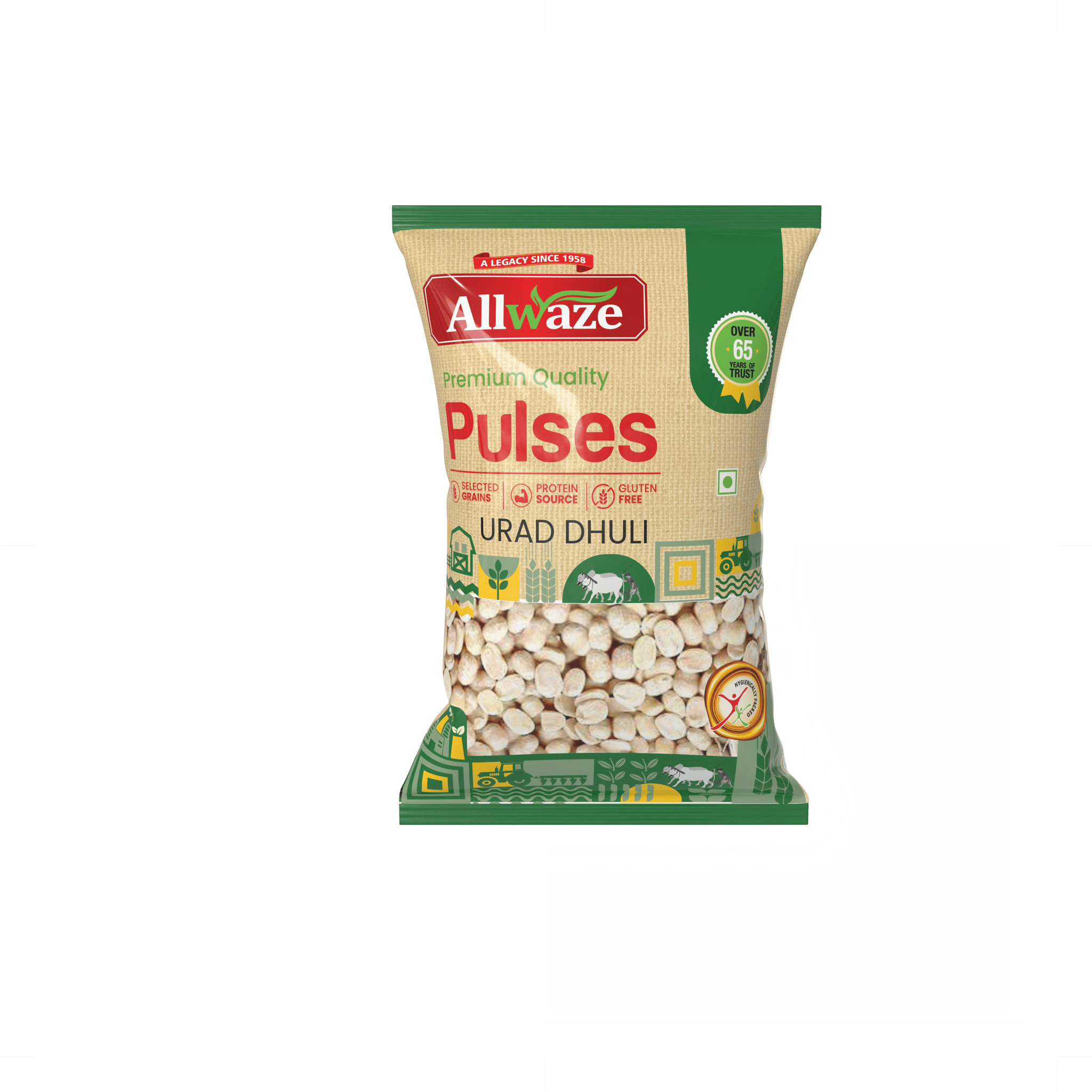 Allwaze Urad dhuli 500gram
