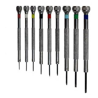 Scorpion Screw Driver (Set of 9) with Spare Blades Packed in Pouch