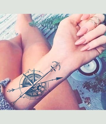 The Canvas Arts 4 Weeks Life Semipermanent Tattoo Realistic Look Body Tattoo