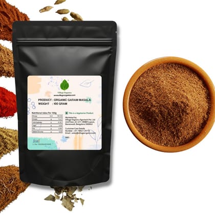 Organic Garam Masala Powder - 100g Organic Garam Masala Powder - 100g