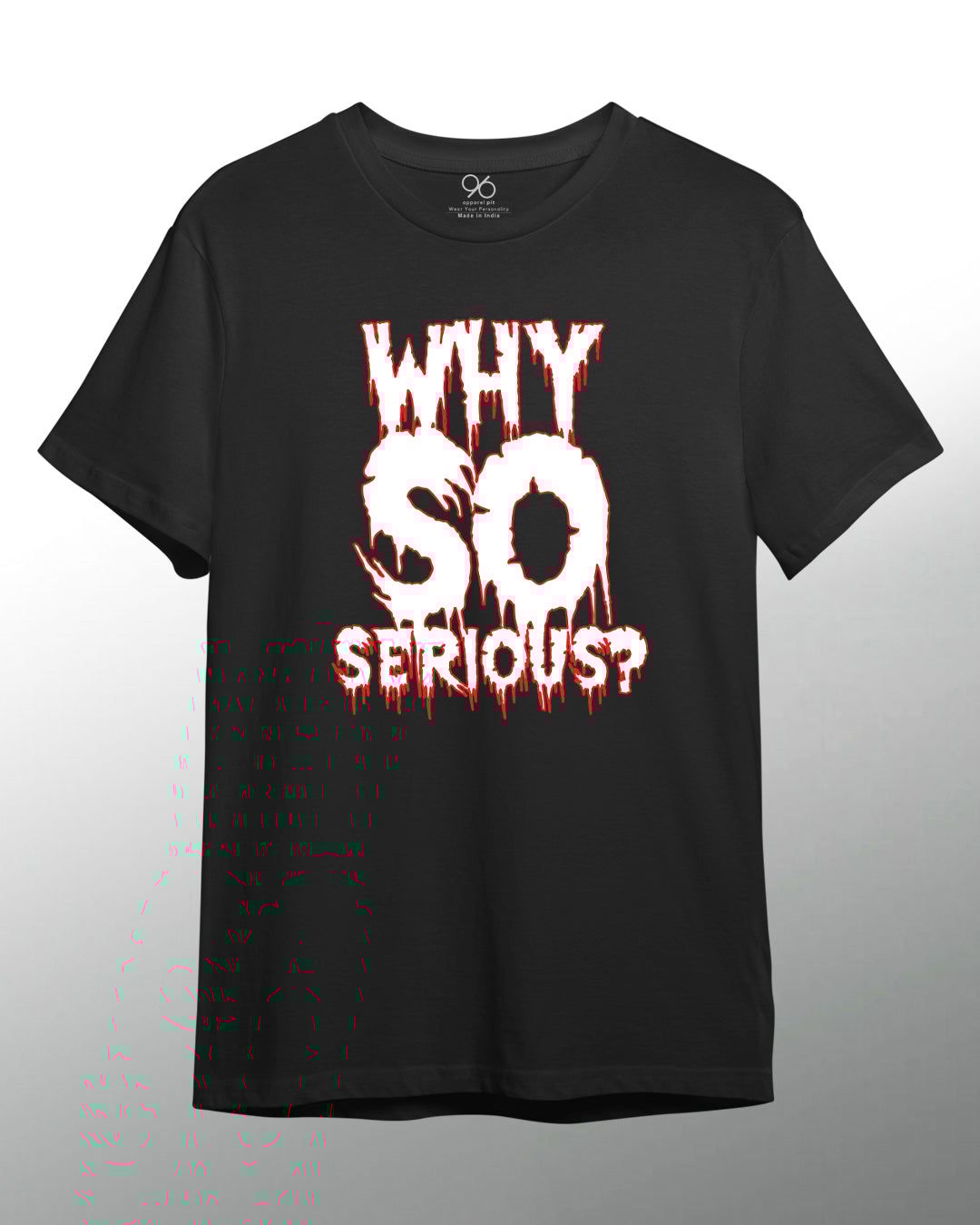 JOKER - Why So Serious T-Shirt-Small / Black