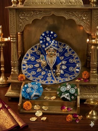 Ladoo Gopal Poshak, Festive Silk-Satin Deity Dress, Multicolor Pack of 3, Size 4, Heavy Mirror & Gota Patti Embroidery Work size 4 inch Ladoo Gopal Poshak, Festive Silk-Satin Deity Dress, Multicolor Pack of 3, Size 4, Heavy Mirror & Gota Patti Embroidery Work size 4 inch