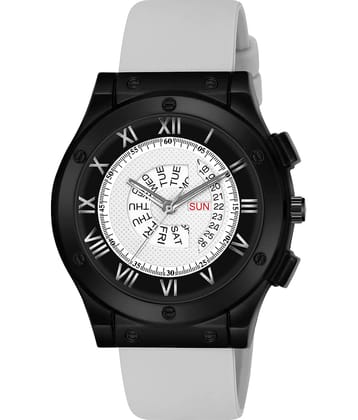 Lorenz Light Grey Silicon Analog Men's Watch