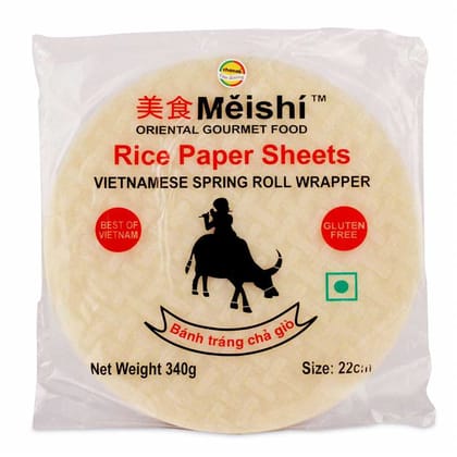 MEISHI RICE PAPER SPRING ROLL 22 CM