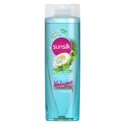 Sunsilk Coconut Water & Aloe Vera Volume Shampoo, Net Vol. 195 ml