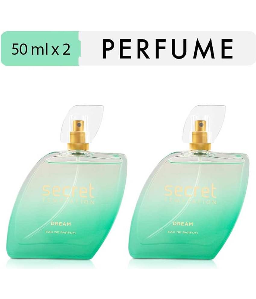 secret temptation Dream EDP - 50 ML (Pack of 2) Eau de Parfum - 100 ml (For Women)