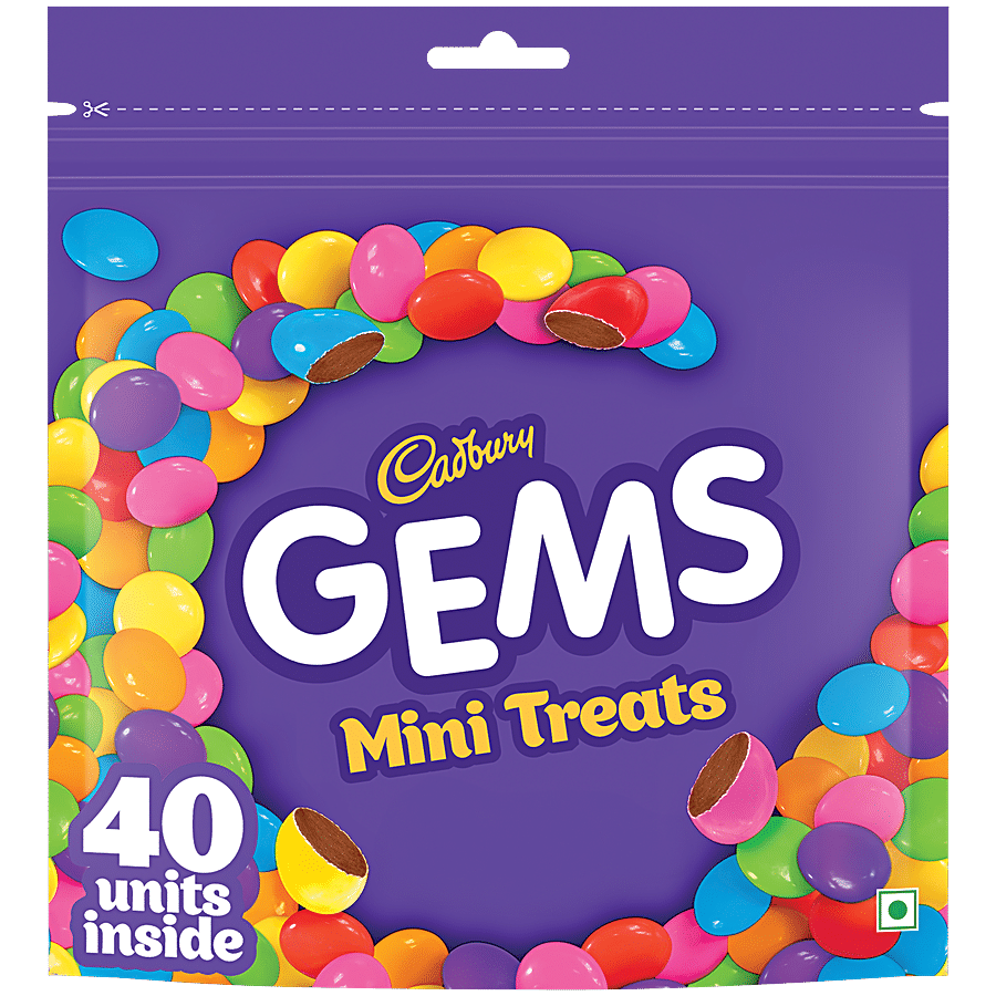 Cadbury Gems Minis Treats, 126.4 g