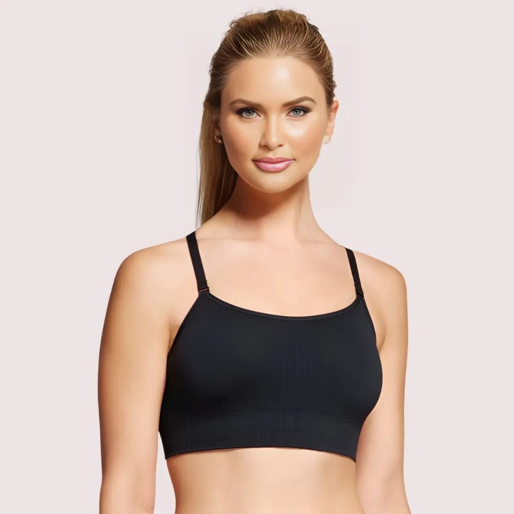 Female Black Spaghetti Straps Cami Bra - Camisoles | Buy online on ZillyBuy