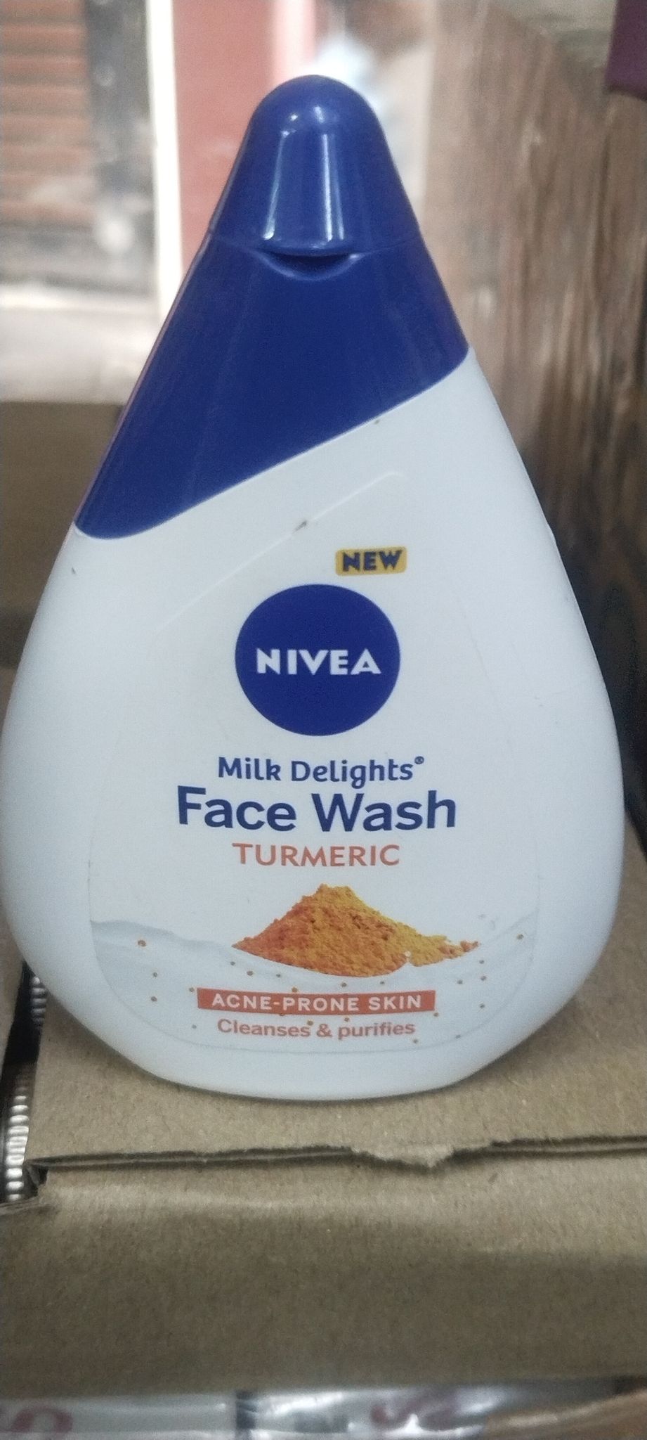 Nivea milk delights Face wash turmeric 