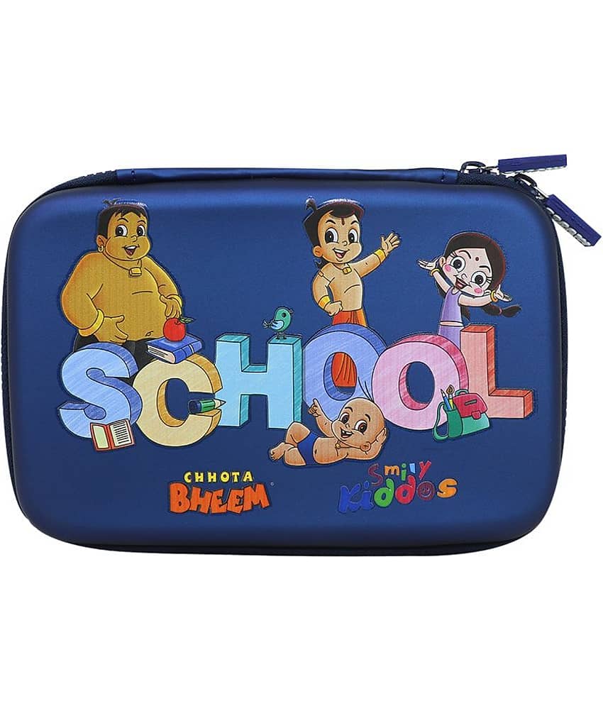 Single compartment eva pencil case school theme