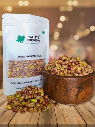Valleys Premium Unsalted Pistachio Kernels 400 Grams Valleys Premium Unsalted Pistachio Kernels 400 Grams