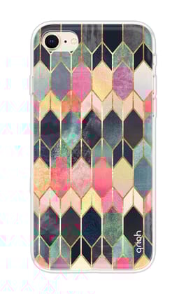 Shimmery Pattern Soft Cover for iPhone 7