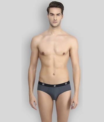 XYXX Pack of 2 Modal Briefs For Men's ( Black )