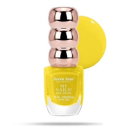 Seven Seas My Nails Nail Polish, High Colour Pay Off, Long Lasting, Quick Drying, Chip Resistant, Non-Staining, 10ml (212, 10ml) Seven Seas My Nails Nail Polish, High Colour Pay Off, Long Lasting, Quick Drying, Chip Resistant, Non-Staining, 10ml (212, 10ml)