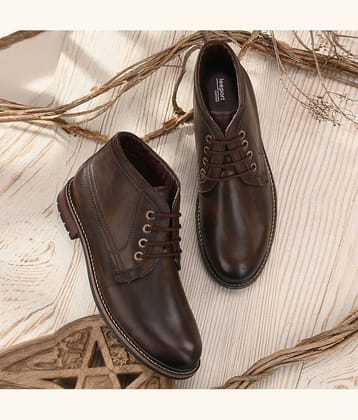 Leeport - Brown Men's Casual Boots
