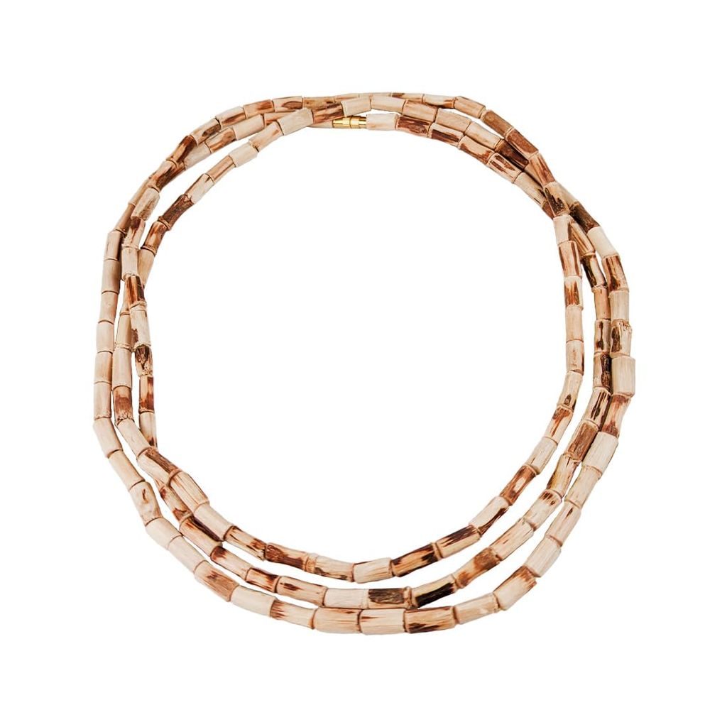 MAYAPURI 3 Round Tulsi Kanthi Mala Traditional Hindu Prayer Beads Necklace Suitable for Praying, Mandir, Pooja Articles (Set of 1) - Pooja Needs | Buy online on ZillyBuy