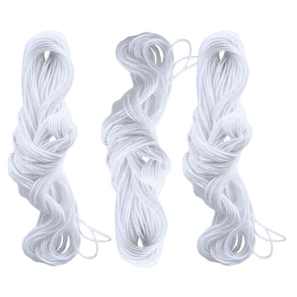 Giri Yajnopavita Set | Janau  | Sacred Thread  | Poita  | White Thread  | Poonal for Pooja   | Smarta with Triple-18 Pcs