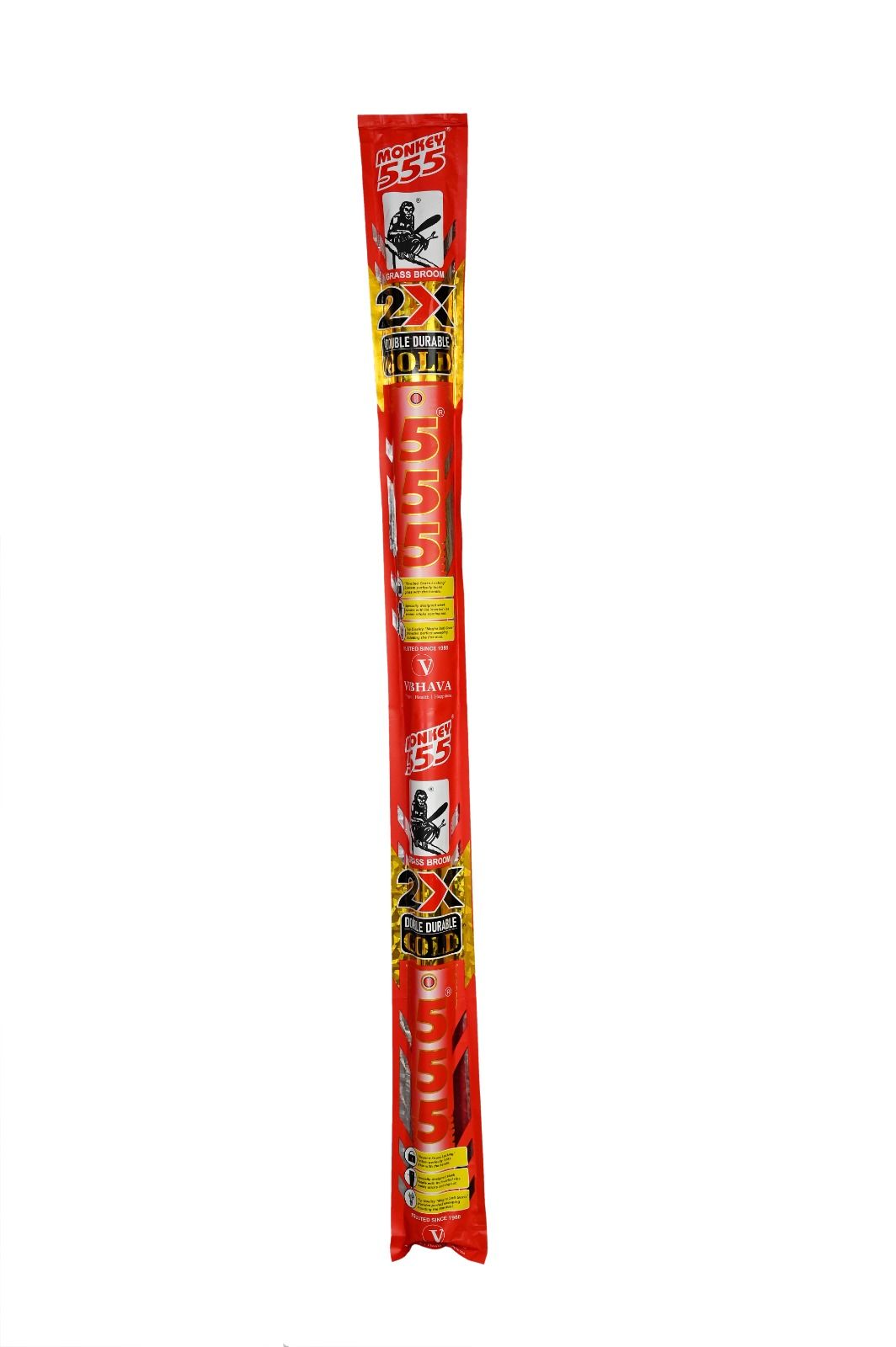 2X GOLD BROOM