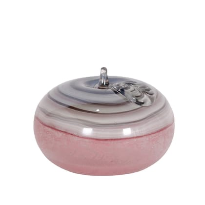 LuxeGlow Crystal Apple-Pink / Large