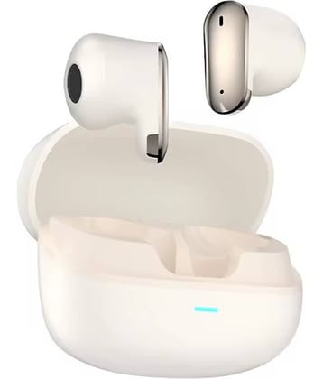 Life Like Bluetooth Earbuds With Mic In Ear TWS Beige