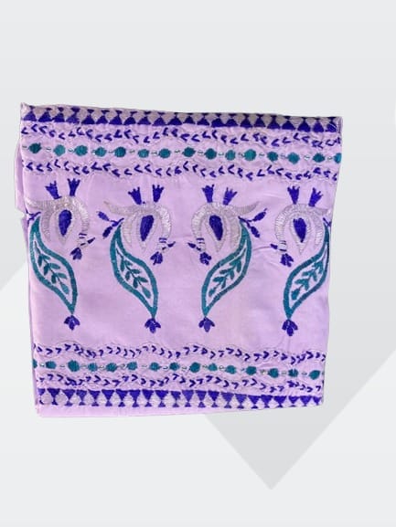 Lavender Color Suit | With Hand Work