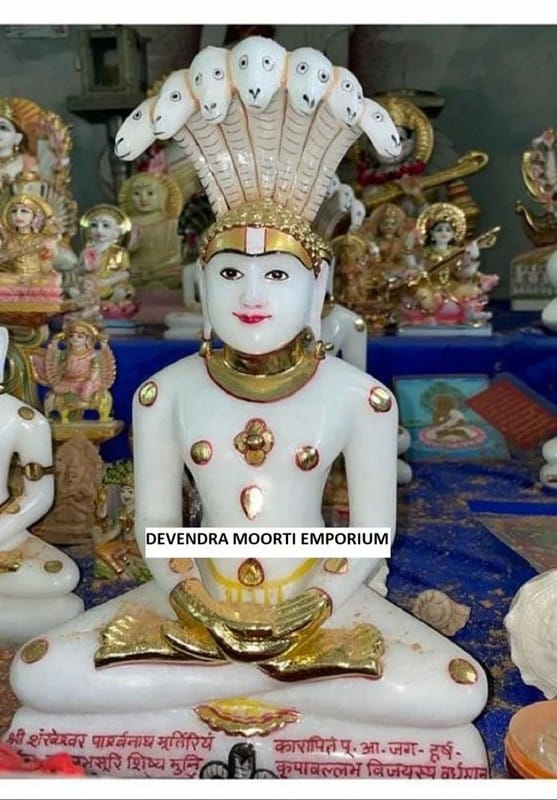 Marble Shankeshwar Jain Statue, Home