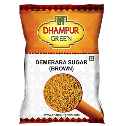Dhampur green premium demerara brown sugar
