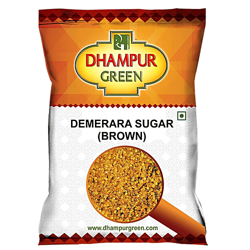 Dhampur green premium demerara brown sugar