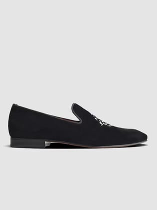 Language Velvet Moccasin-42 / Blk Velvet