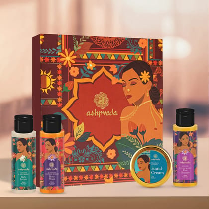 Ashpveda Hydrate & Shine Skincare Gift Set for Men & Women