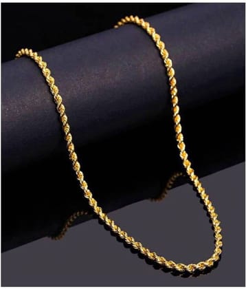 Jewar Mandi Gold Plated Chain ( Set of 1 )