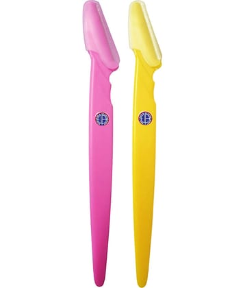 Ear Lobe & Accessories Eyebrow Razor for Women/Girls - Pack of 2pcs Manual Razor 0 Pcs