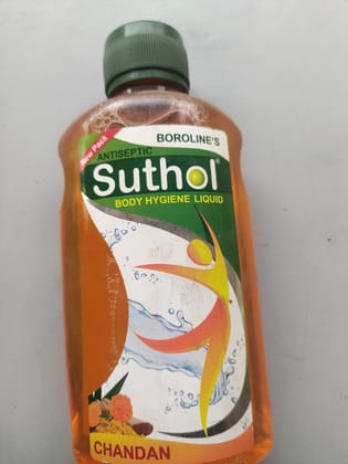 Boroline's Antiseptic Suthol Body hygiene liquid Chandan 