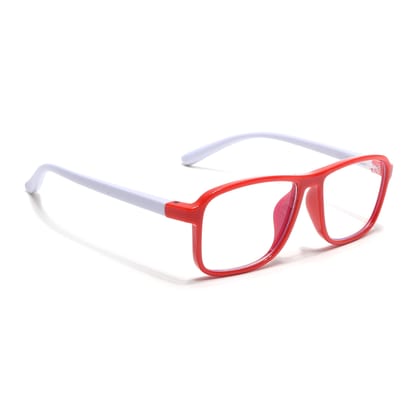 Goeye Red Square Eyeglasses for Kids (Girls & Boys - 8805GE1289-C3)