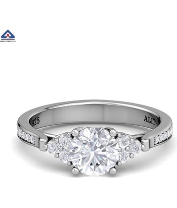 ALITJEWELLERY - Silver Rings ( Pack of 1 )