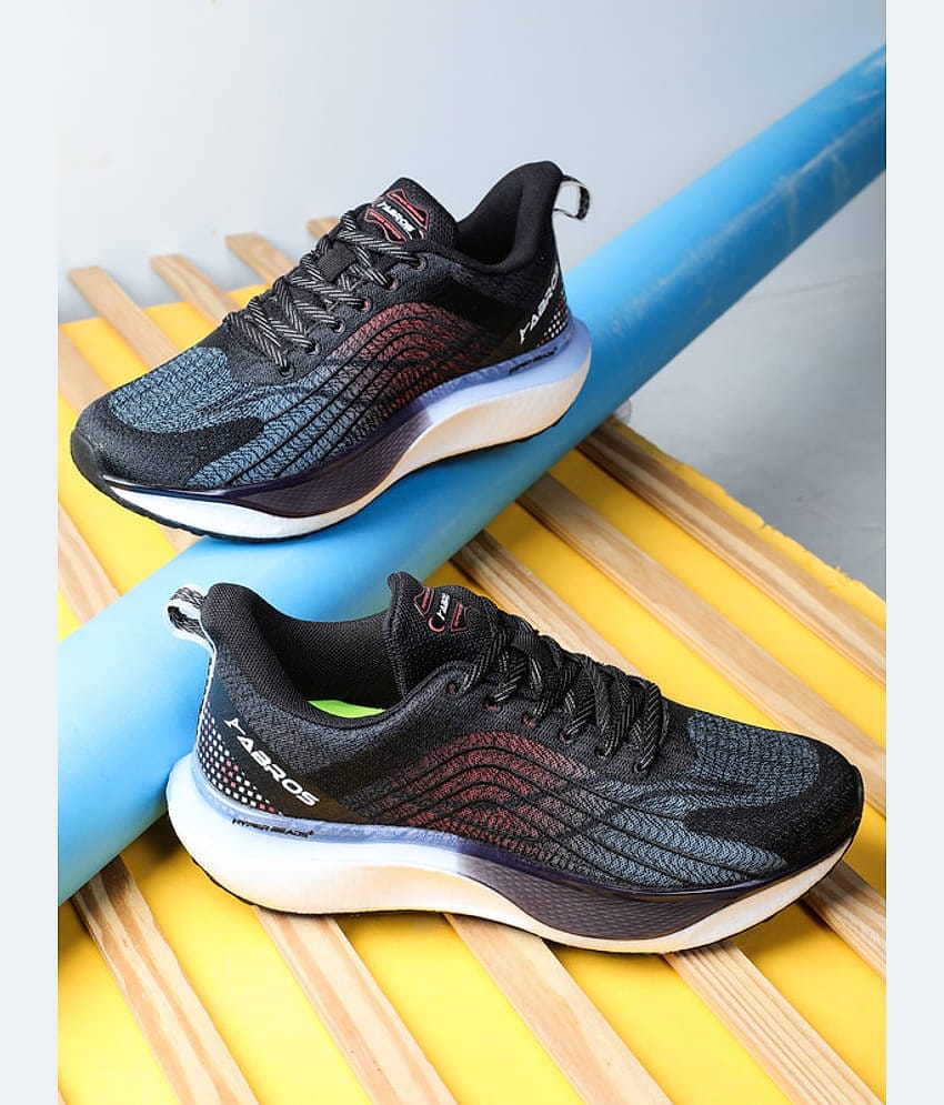 Abros ALVIN Black Men's Sports Running Shoes