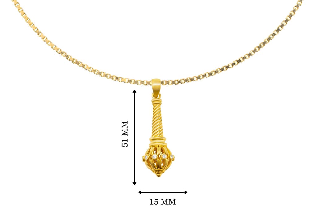 Lord Hanuman Gada Pendant