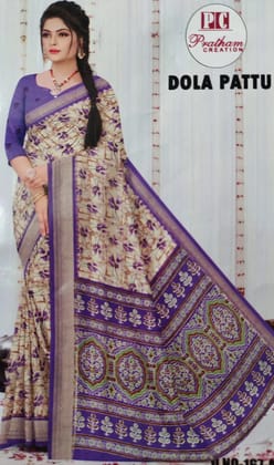 Elegant Dola Pattu Silk Saree Set