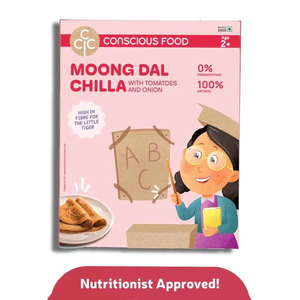 Conscious Food Moong Dal Chilla 200 Gms