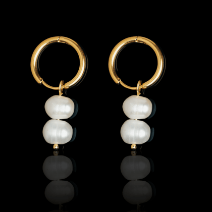 Drop Earrings-Gold