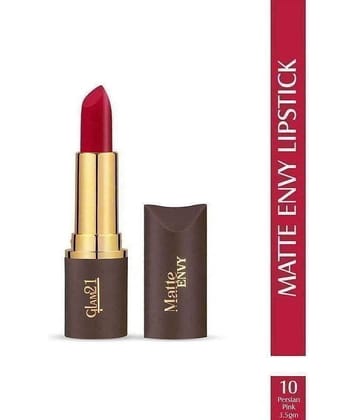 Glam21 Matte Envy Lipstick Intense Colour Creamy Texture Lightweight Lipstick 3.5gm Misty Maroon-11