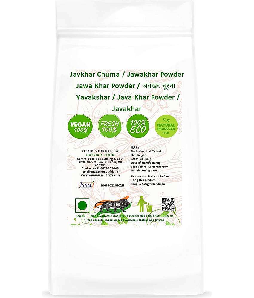 Nutrixia Food Javkhar Churna Powder 100 Gm Pack of 1